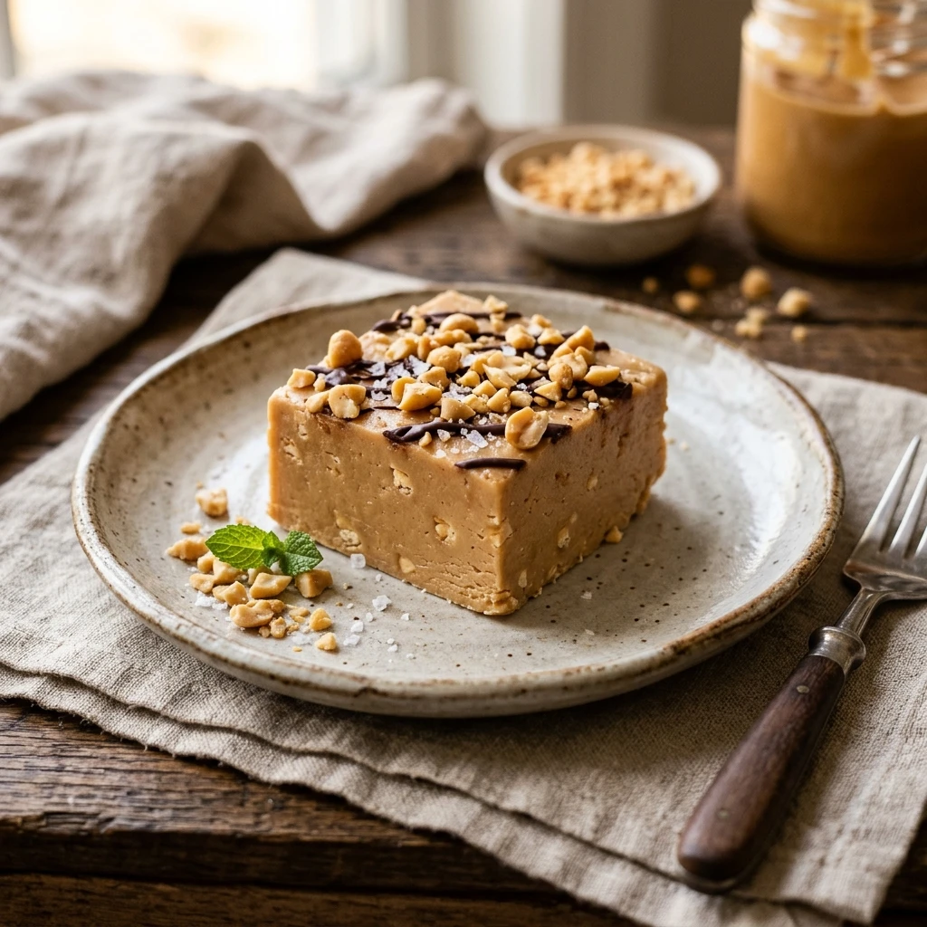 No Bake Peanut Butter Fudge Easy No Bake Dessert Zero Heat