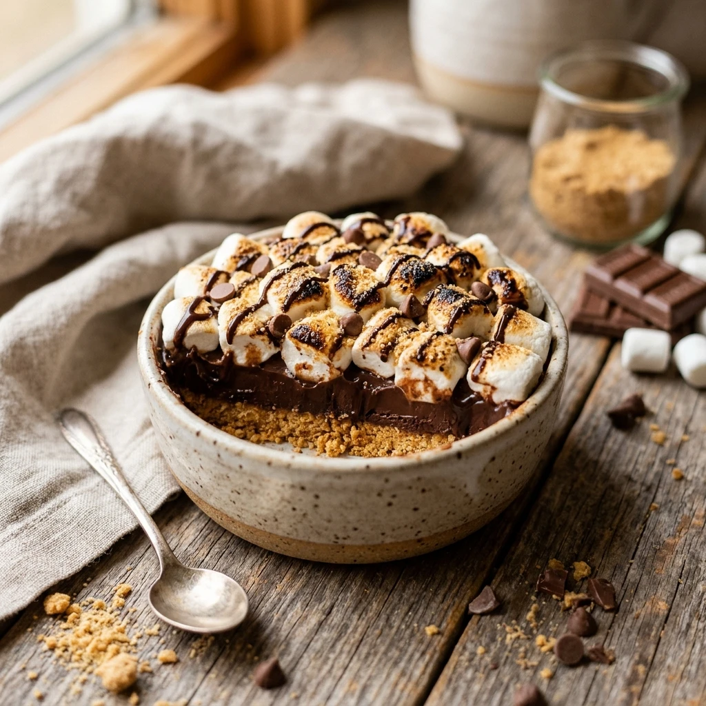 No Bake S'mores Dessert Easy 3 Ingredient No Bake Zero Heat