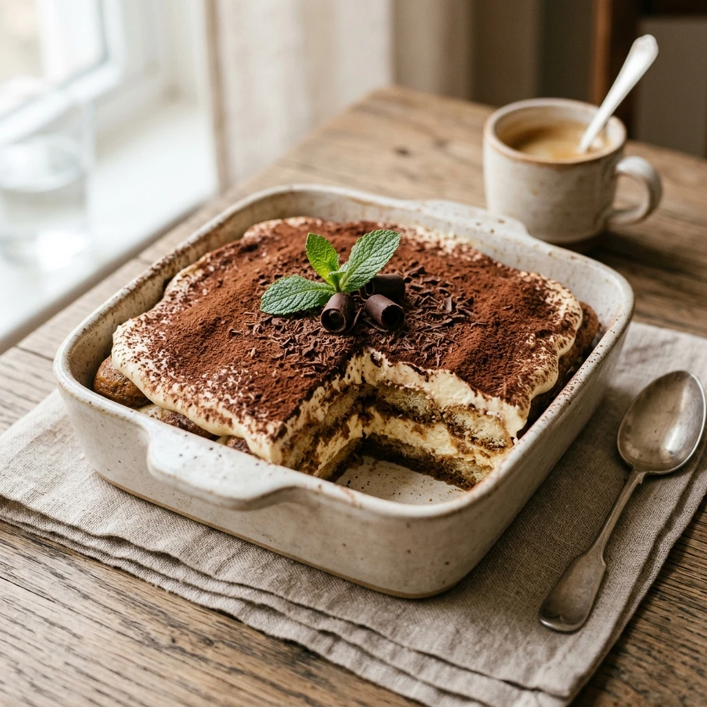 No Bake Tiramisu Dessert Easy 3 Ingredient No Bake Zero Heat