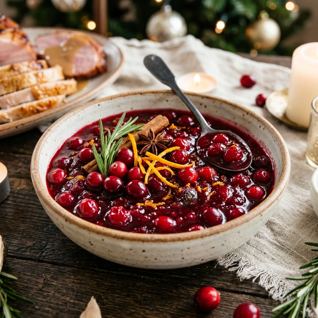 No Fail Christmas Cranberry Sauce For Ham And Turkey