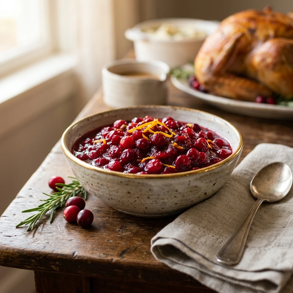 No Fail Cranberry Sauce No Jellied Can Thanksgiving