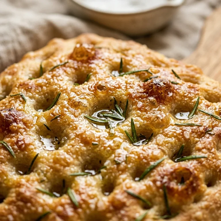 No Knead Sourdough Focaccia Overnight Ferment For Beginners