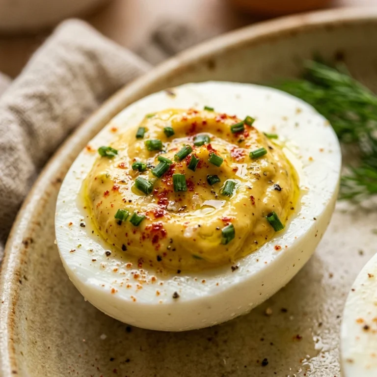 No Mayo Deviled Eggs That Taste Better
