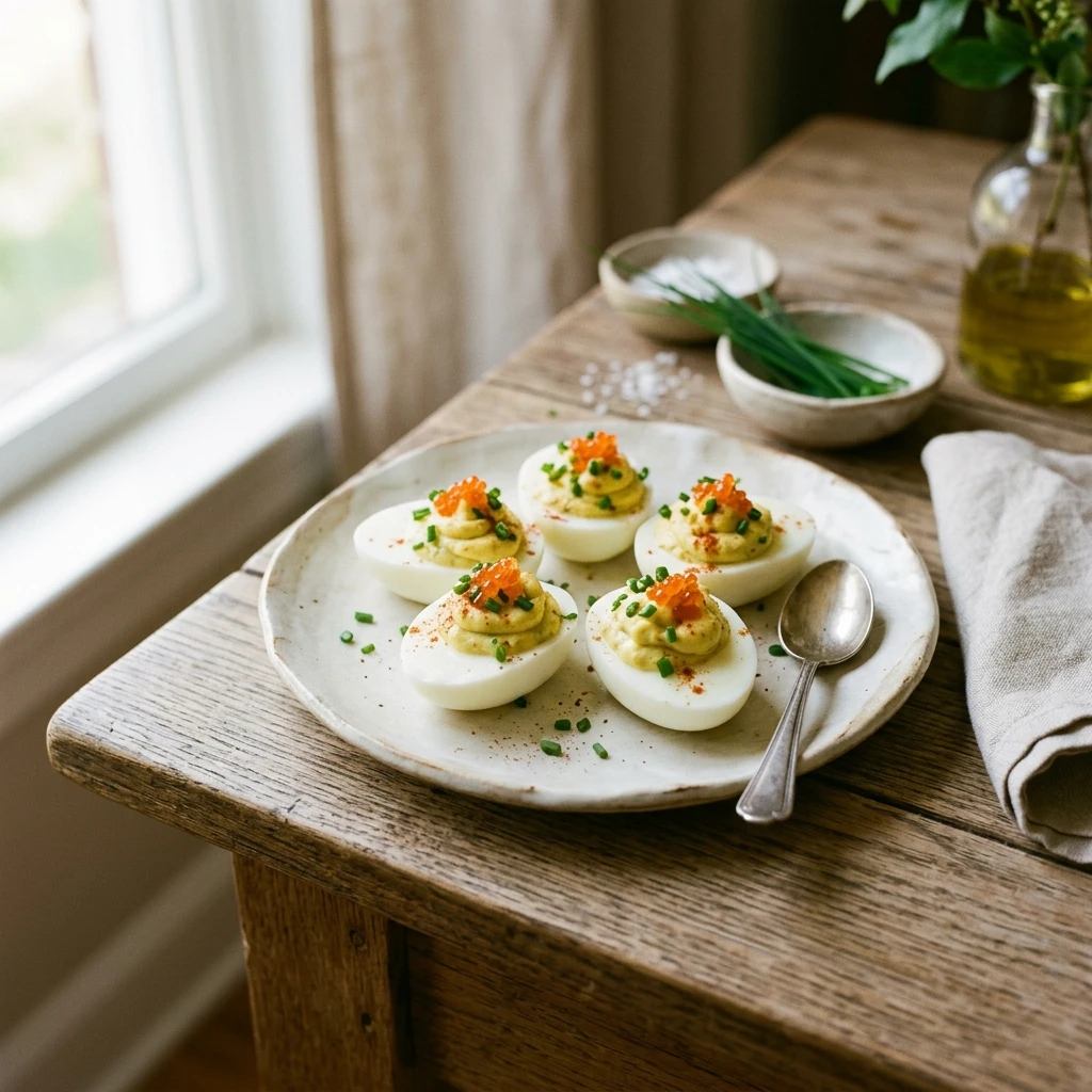No Mayo Deviled Eggs That Taste Better