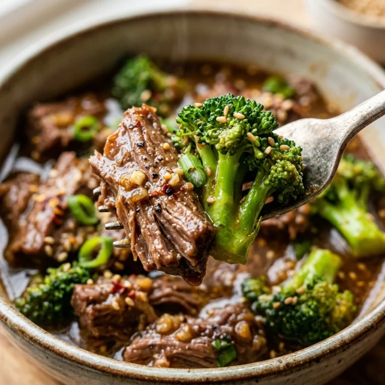 No Prep High Protein Beef And Broccoli Crockpot Low Carb Feeds A Crowd Under $20