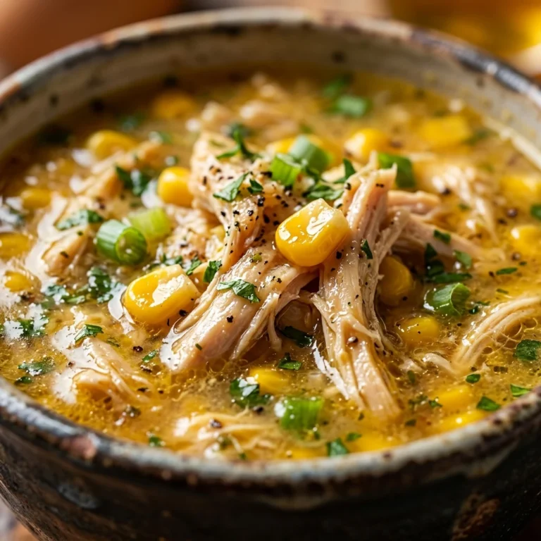 No Prep High Protein Chicken And Corn Soup Crockpot Under $20 Feeds A Crowd