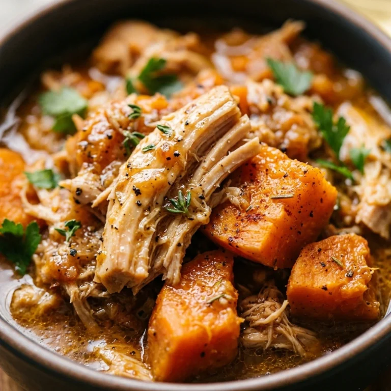 No Prep High Protein Chicken And Sweet Potato Crockpot Easy
