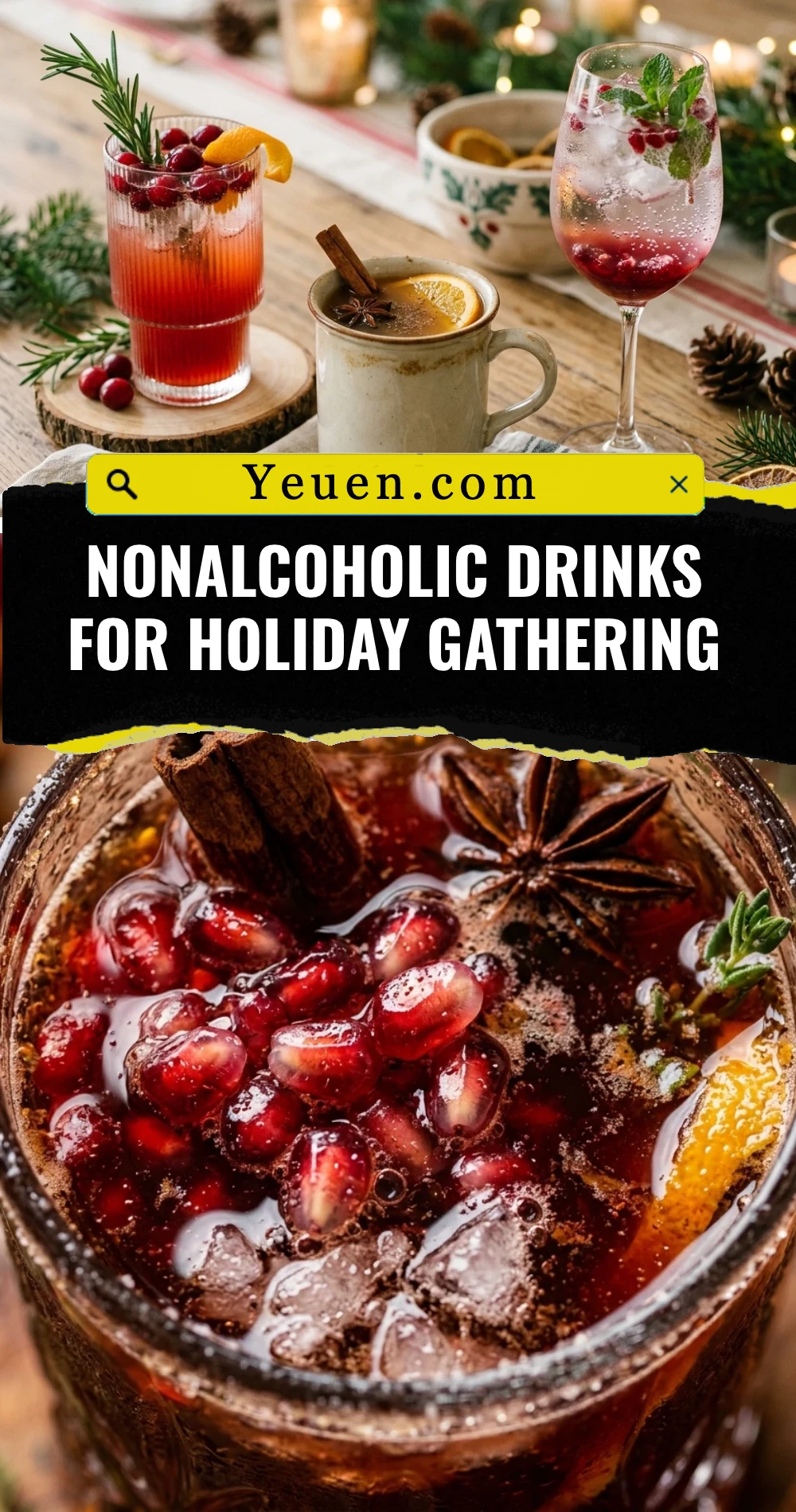 Nonalcoholic Drinks For Holiday Gathering