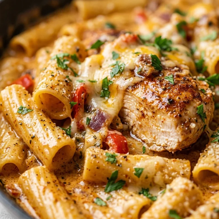 One-Pot Creamy Cajun Chicken Pasta 20 Minute Dinner