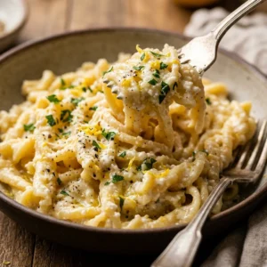 One Pot Creamy Lemon Ricotta Pasta 20 Minute Cheesy Weeknight Vegetarian