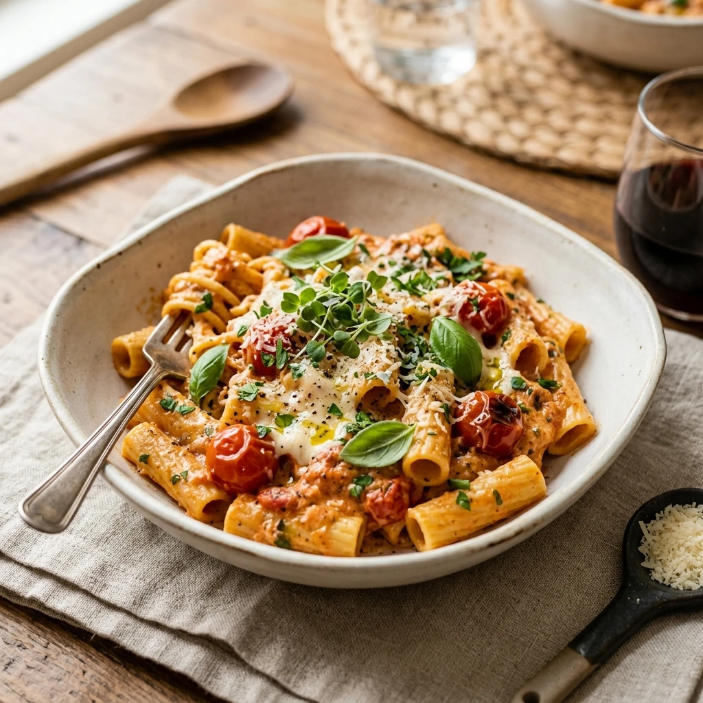One-Pot Creamy Tomato Pasta My Family Devours