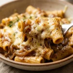 One-Pot French Onion Pasta Cheesy Comfort Food