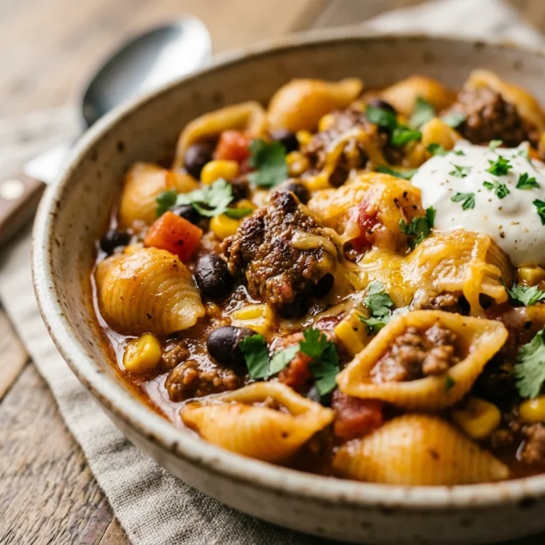 One Pot Taco Pasta $10 Meal