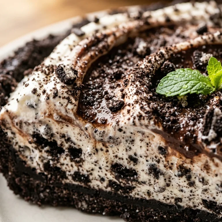 Oreo Cream Pie No Bake 5 Min