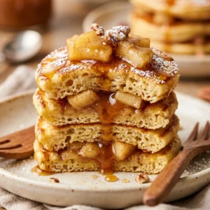 Pancake Bites Apple Minis Kids Meal Prep Easy Fluffy Stacks