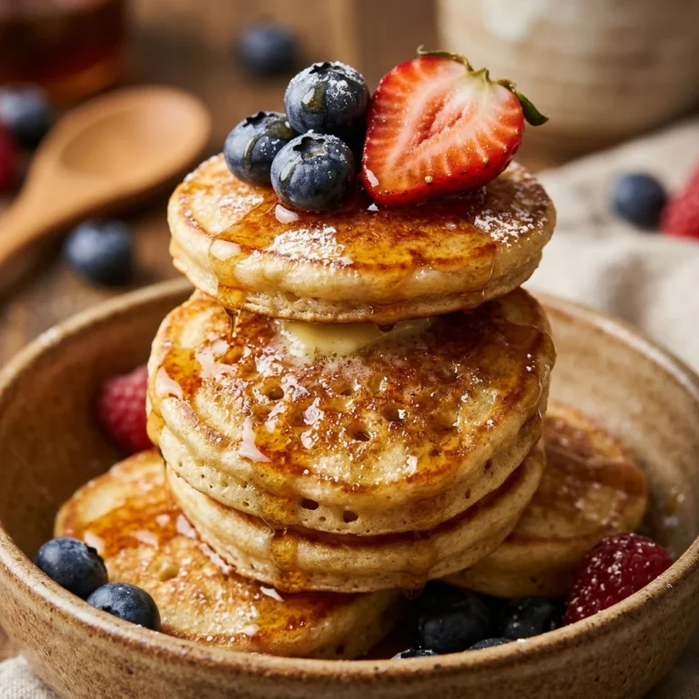 Pancake Bites Minis Kids Meal Prep Easy Fluffy Perfect Stack