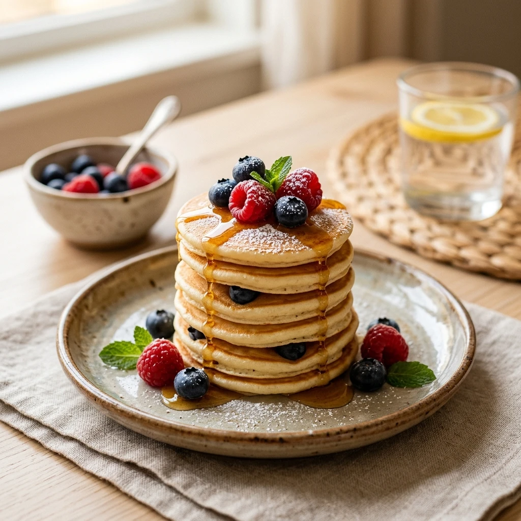 Pancake Bites Minis Kids Meal Prep Easy Fluffy Perfect Stack