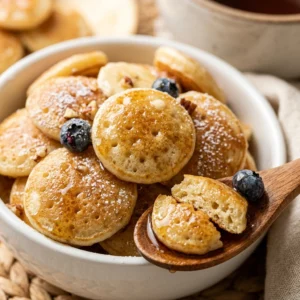 Pancake Cereal Minis Kids Meal Prep Easy Fluffy Bites Viral