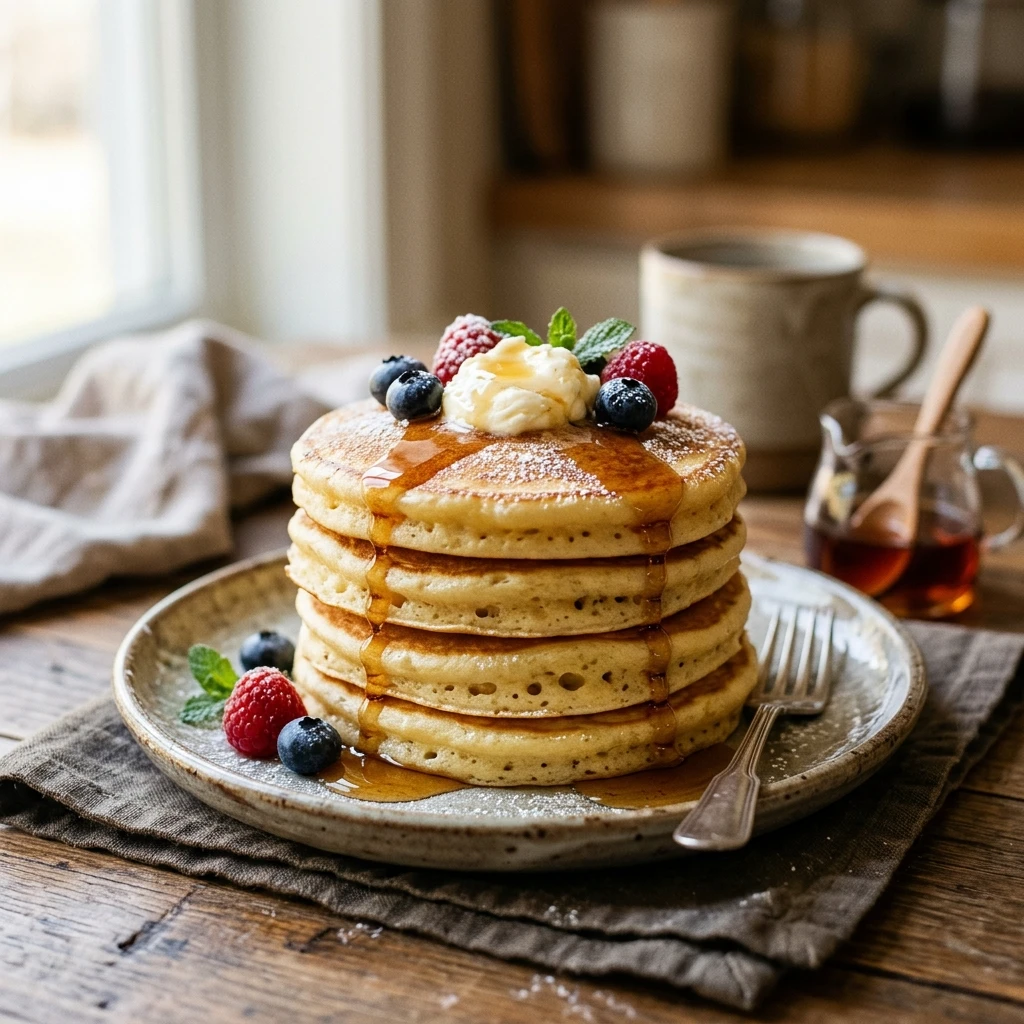 Pancake Recipes Fluffy Golden Delicious Perfect Every Time Easy 3 Ingredient Stacks