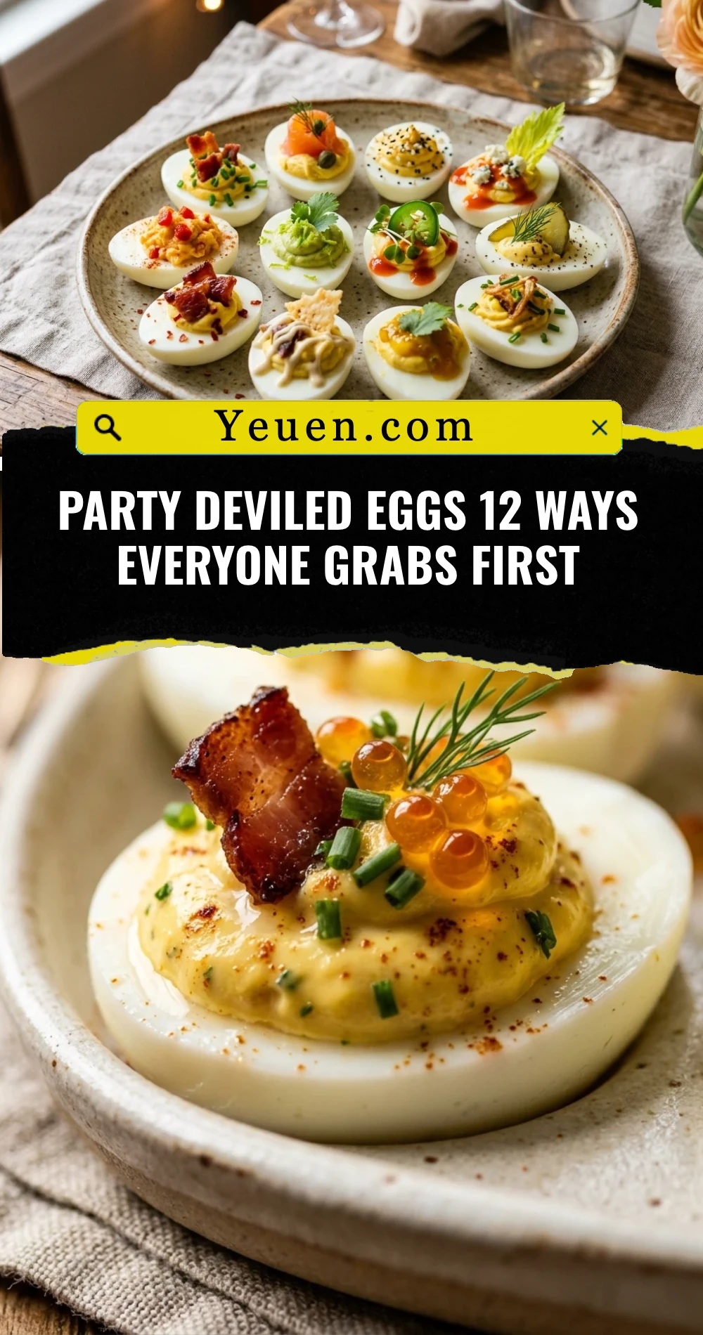Party Deviled Eggs 12 Ways Everyone Grabs First