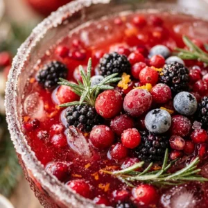 Party Punch Winter Berry Easy Kids Adults Holiday Christmas Cozy