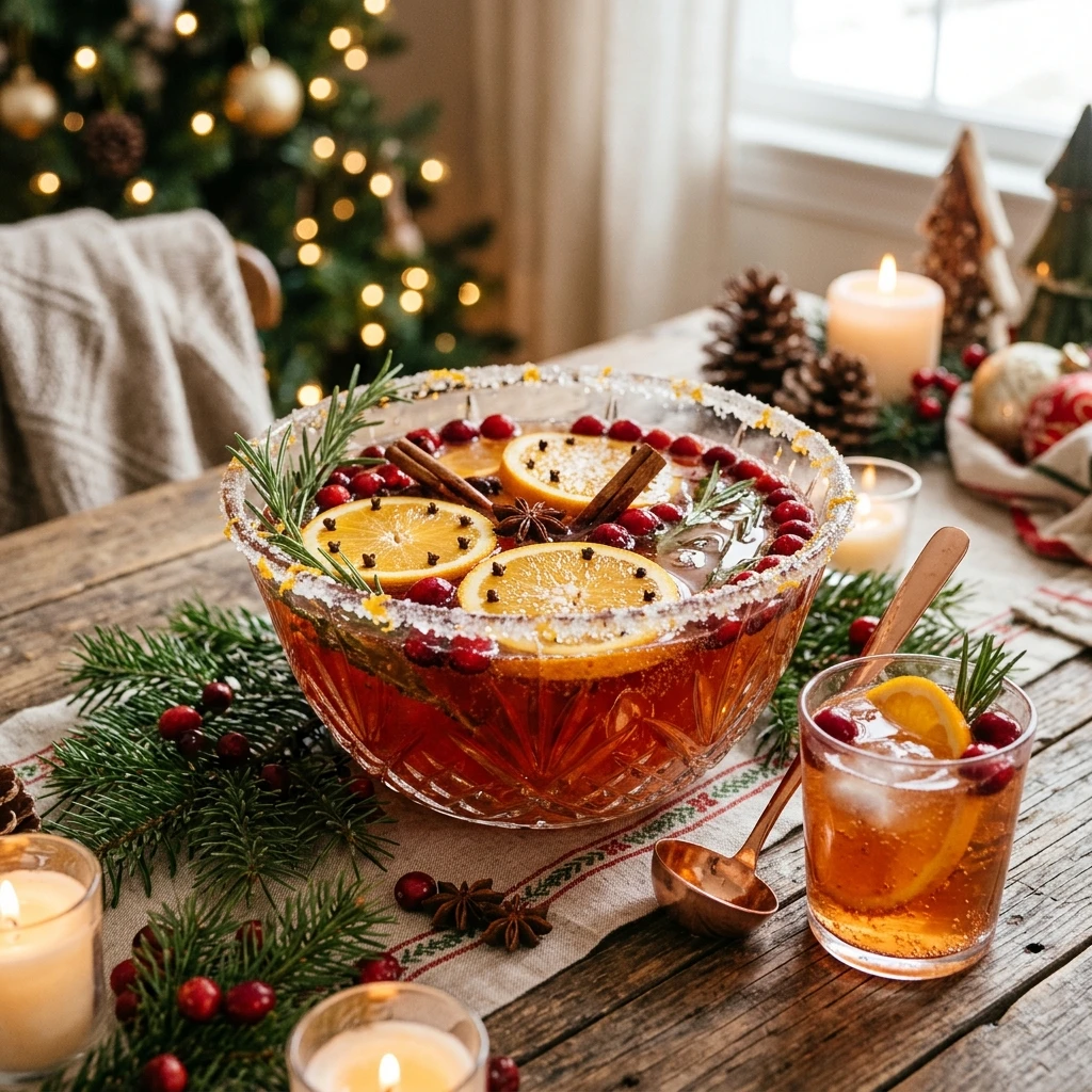 Party Punch Winter Easy Kids Adults Holiday Christmas Cozy
