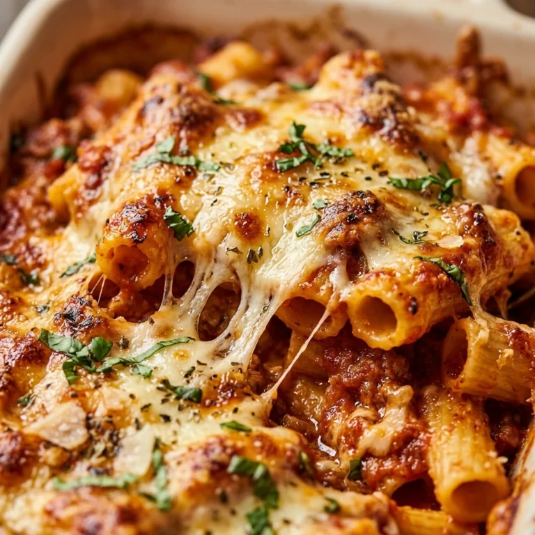 Pasta Casserole Cheesy Baked Ziti Family Feeds 12