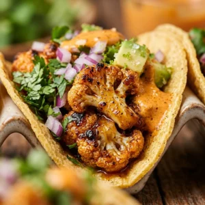 Plant Based Cauliflower Tacos Vegan Easy 20 Minute Healthy Viral