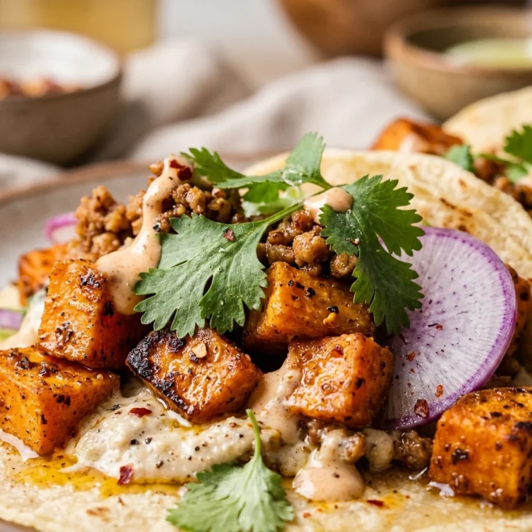 Plant Based Sweet Potato Tacos Vegan Easy 20 Minute Healthy Ultimate Recipe