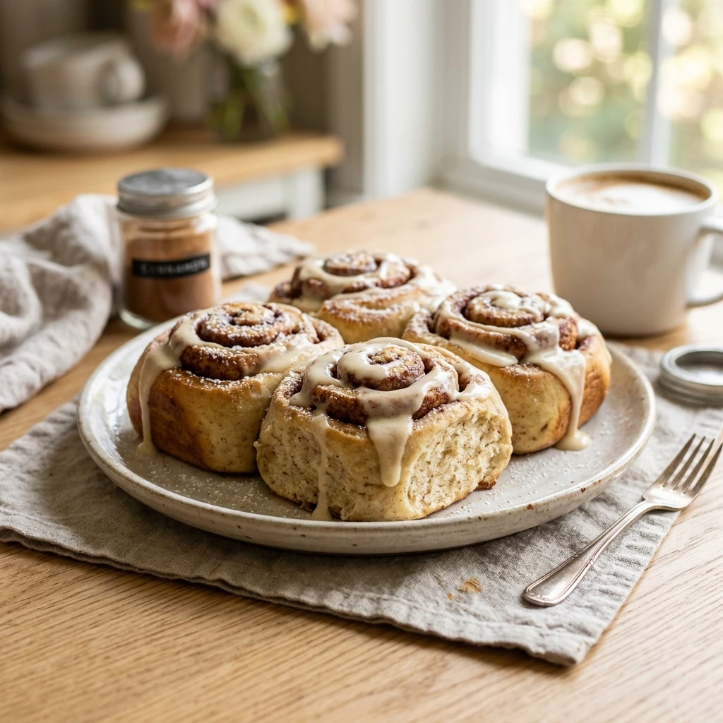 Protein Cinnamon Rolls - 20g Cottage Cheese Dough