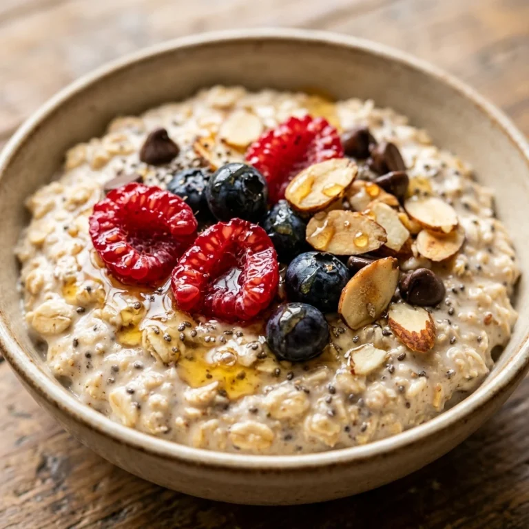 Protein Overnight Oats Easy Breakfast Bowl 20g+ Meal Prep