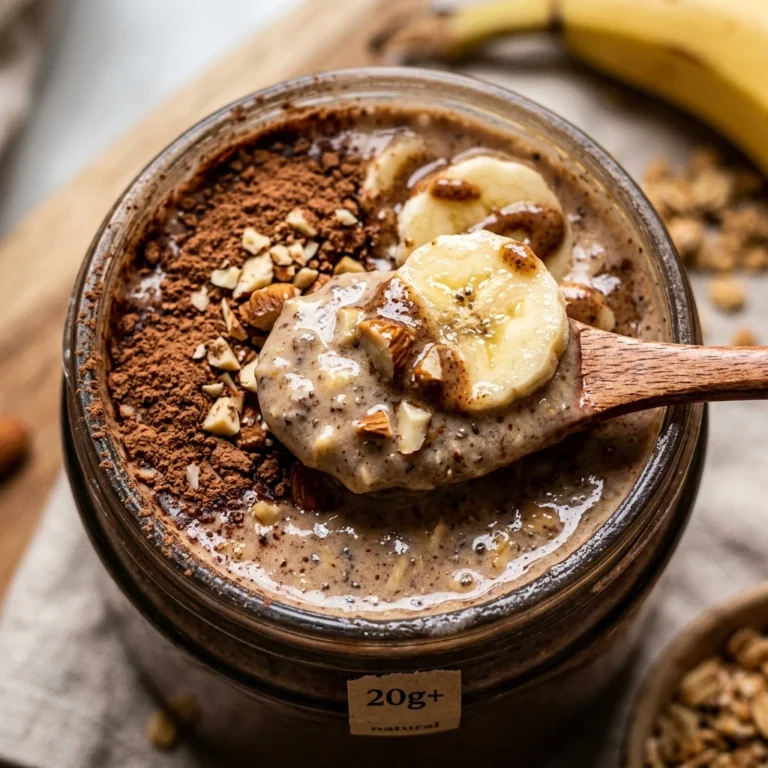 Protein Shake Meal Prep Banana 20g+ Thick Creamy Easy Homemade