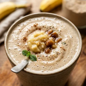 Protein Shake Recipe Banana Thick Creamy 20g+ Easy Homemade