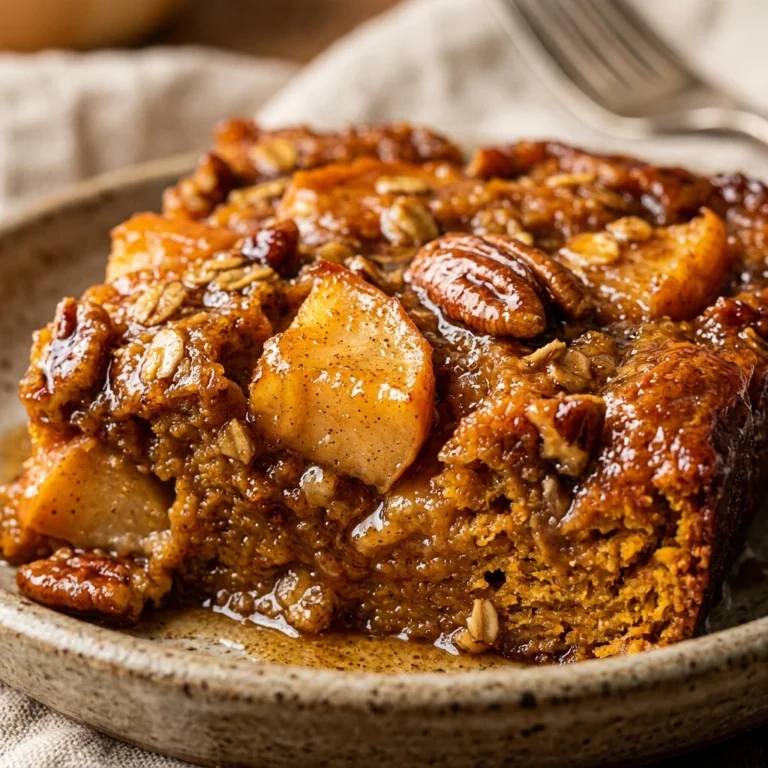 Pumpkin Apple Breakfast Bake Fall