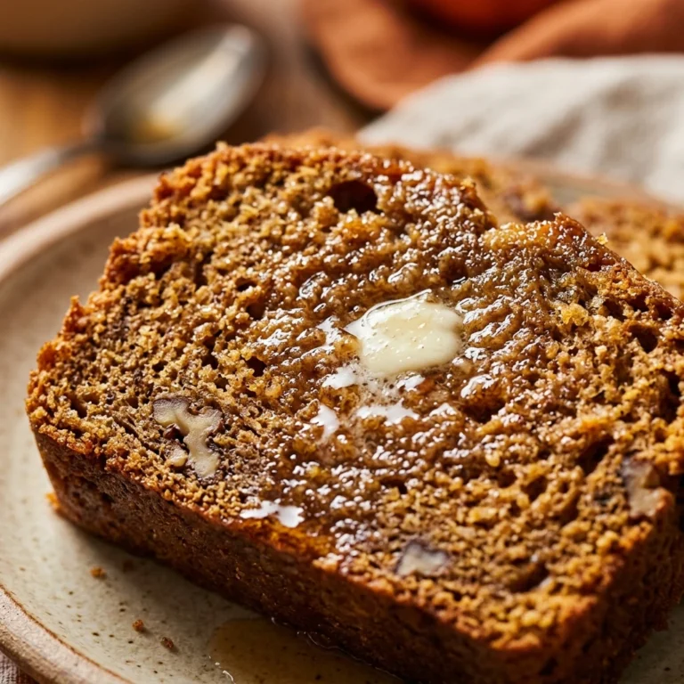 Pumpkin Banana Bread Breakfast Fall