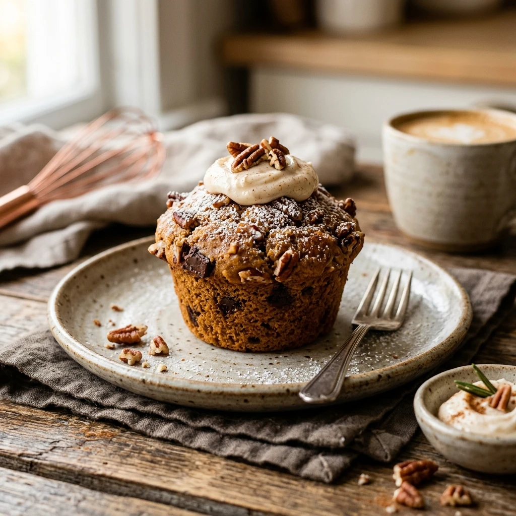 Pumpkin Banana Bread Muffins