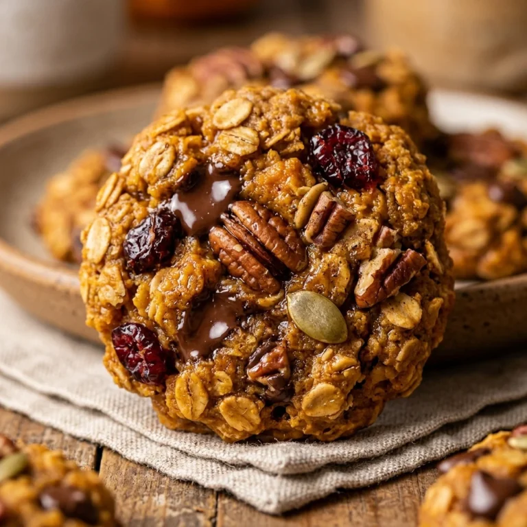 Pumpkin Breakfast Cookies Healthy Fall Breakfast Cozy Oats Easy