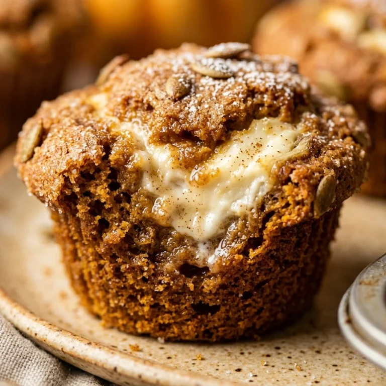 Pumpkin Cream Cheese Muffins Fall Baking