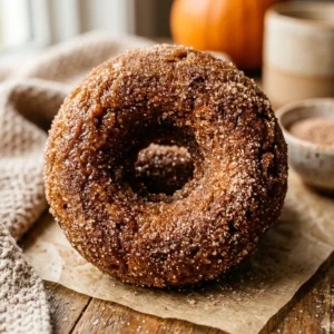 Pumpkin Donuts Baked 【entity-Starbucks¦canonical_name=Starbucks】 Copycat Fall Baking Easy Moist Cozy