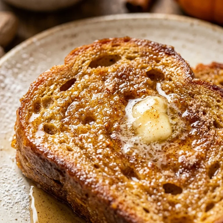 Pumpkin French Toast 10 Min Fall Breakfast