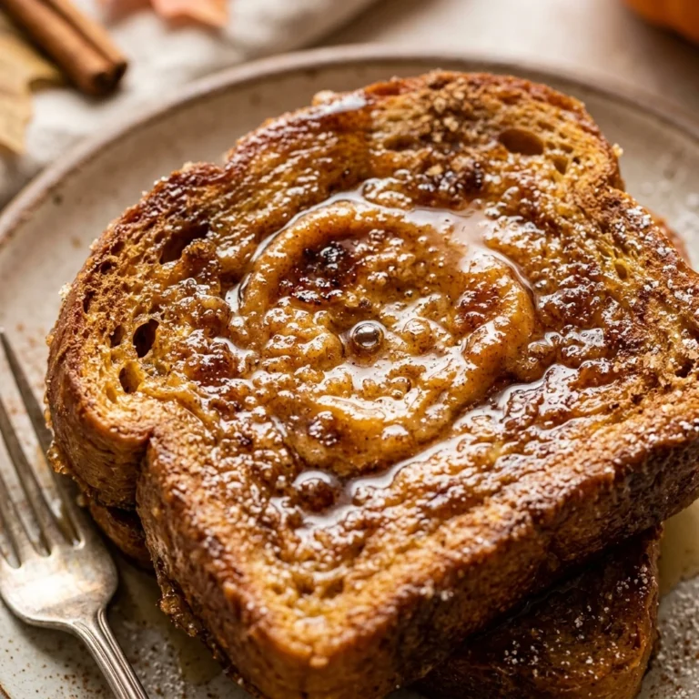 Pumpkin French Toast With Brown Sugar And Cinnamon Fall