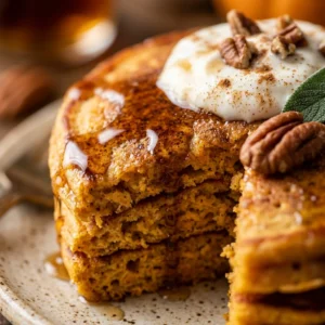 Pumpkin Pancakes Healthy Fluffy Fall Breakfast