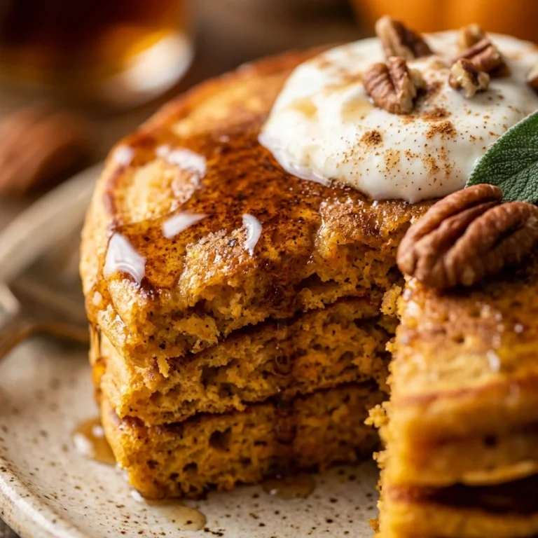 Pumpkin Pancakes Healthy Fluffy Fall Breakfast