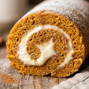Pumpkin Roll Cake Moist Fall Desserts Viral Baking Easy Cozy