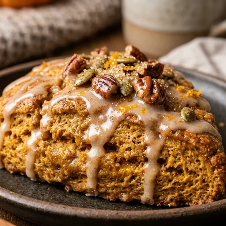 Pumpkin Scones Starbucks Copycat Fall Baking Moist Easy Cozy