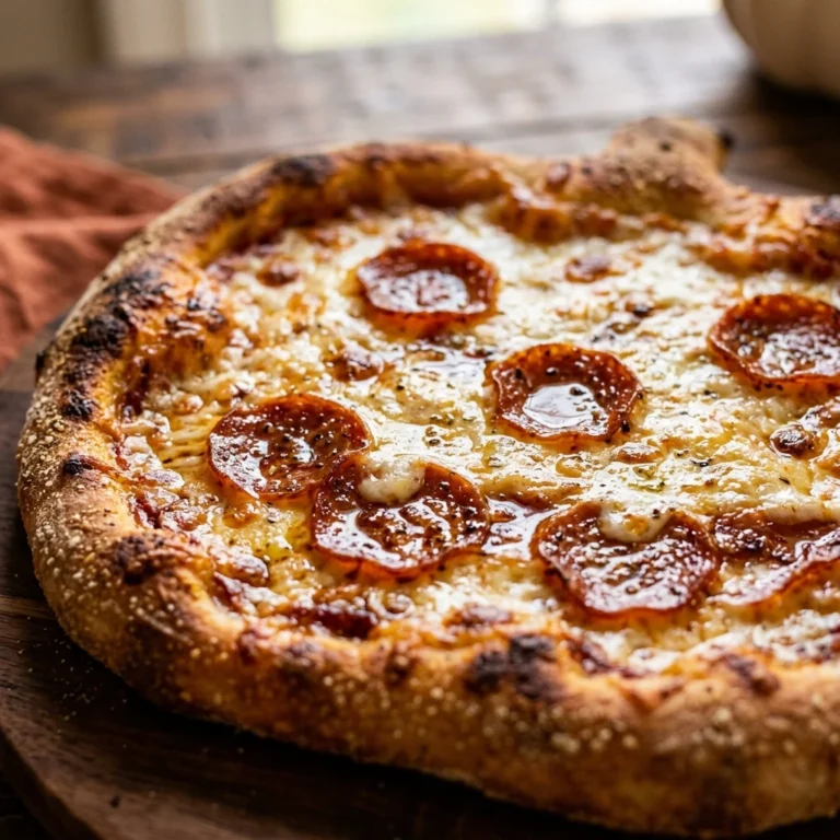 Pumpkin Shaped Pepperoni Pizza For Picky Eaters