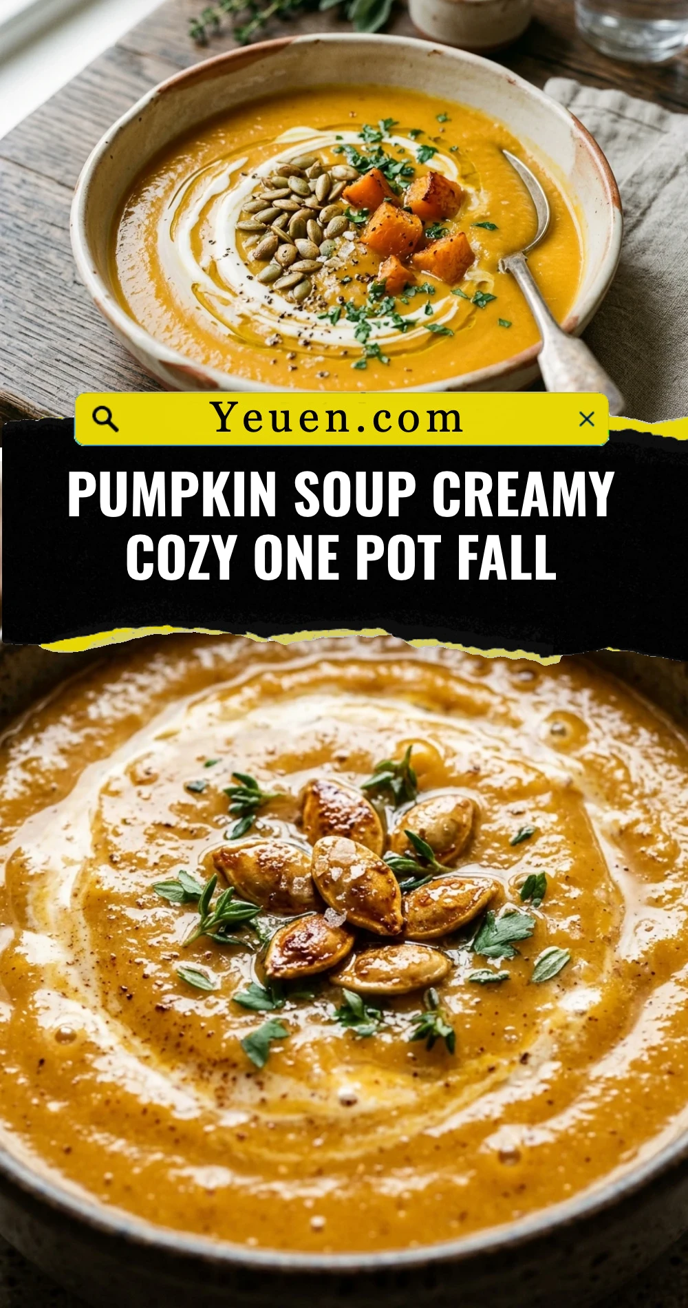 Pumpkin Soup Creamy Cozy One Pot Fall