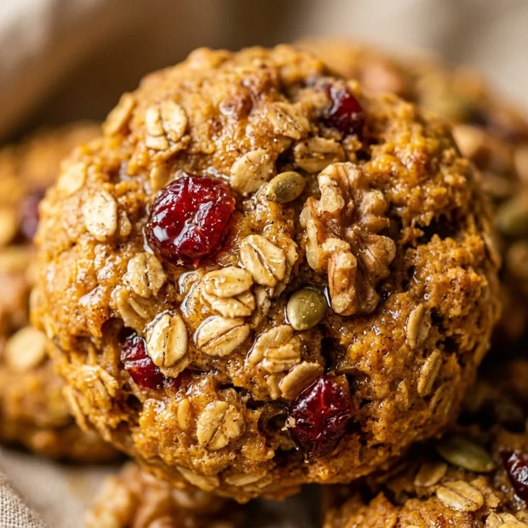 Pumpkin Spice Breakfast Cookies Healthy
