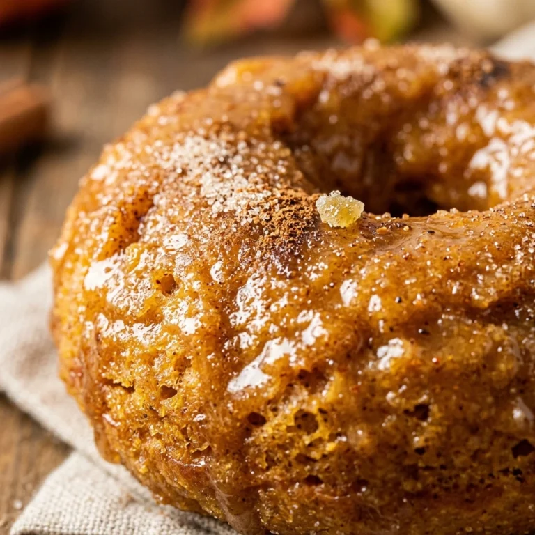 Pumpkin Spice Donuts Baked Fall