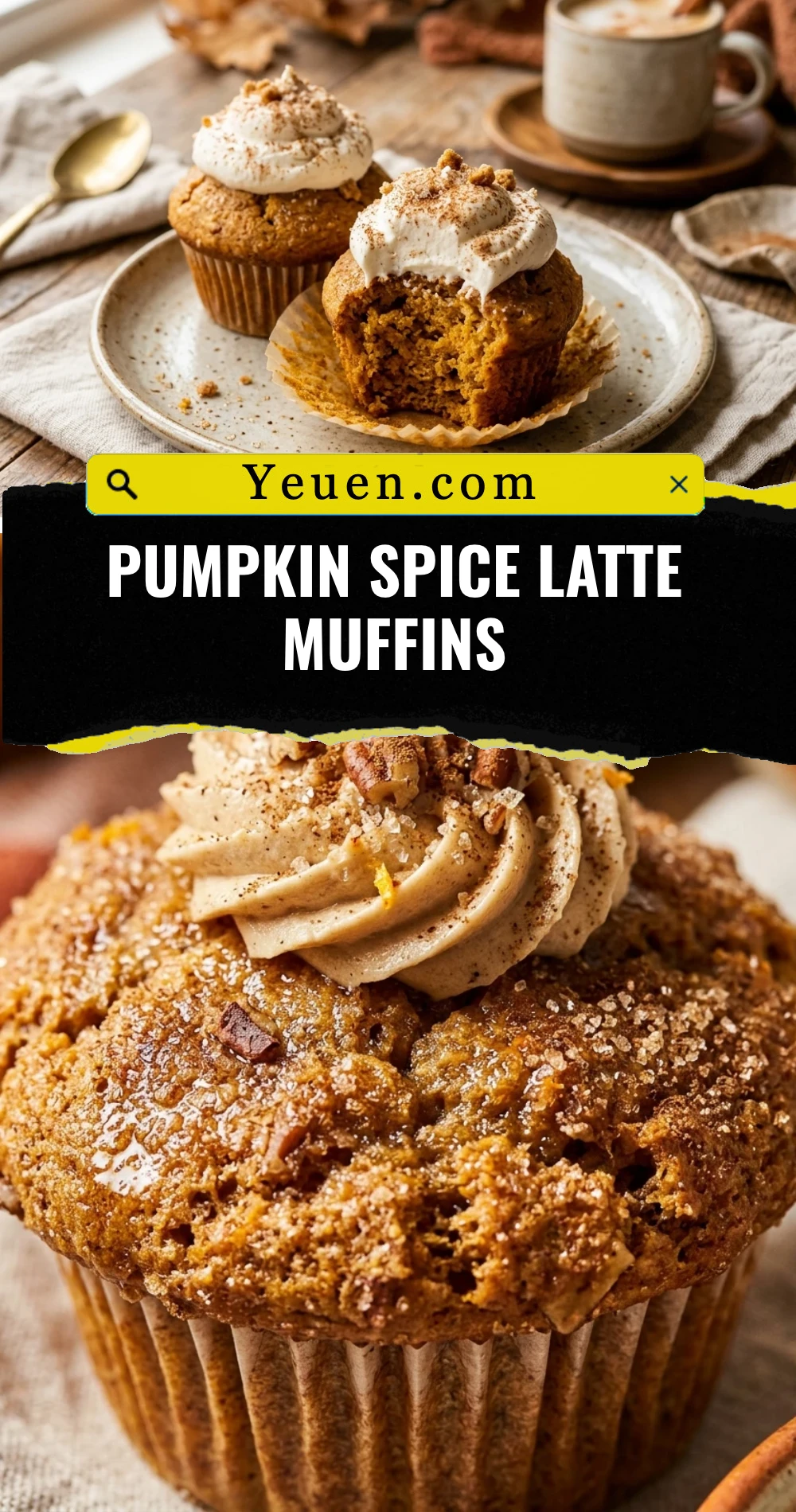 Pumpkin Spice Latte Muffins